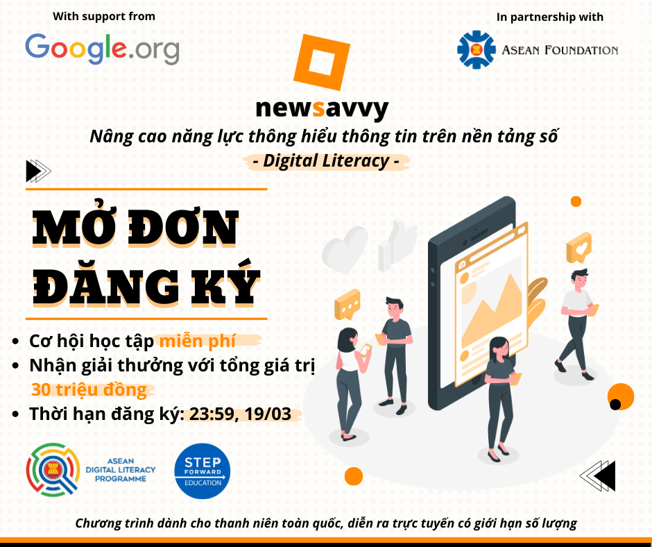 Newsavvy-MỞ ĐƠN ĐĂNG KÝ-Digital Literacy