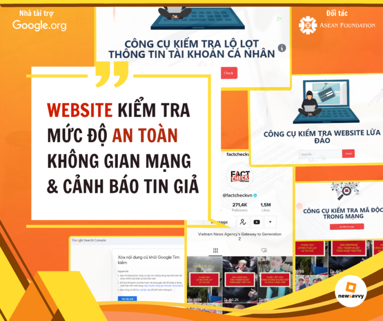 5 website hữu ích giúp kiểm tra mức độ an toàn của bạn trên không gian mạng và cảnh báo tin giả